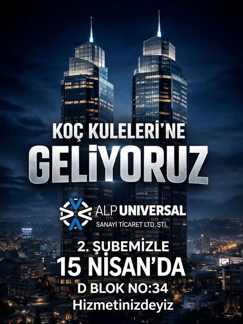 Alp Universal saha çalışması paylaşımı